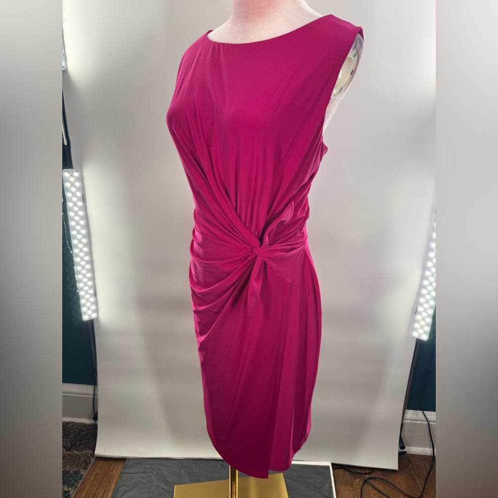 EUC Lauren Ralph Lauren Twist Front Dress - Picture 6 of 9